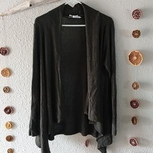 Green Cardigan, size S, workshop republic clothing brand